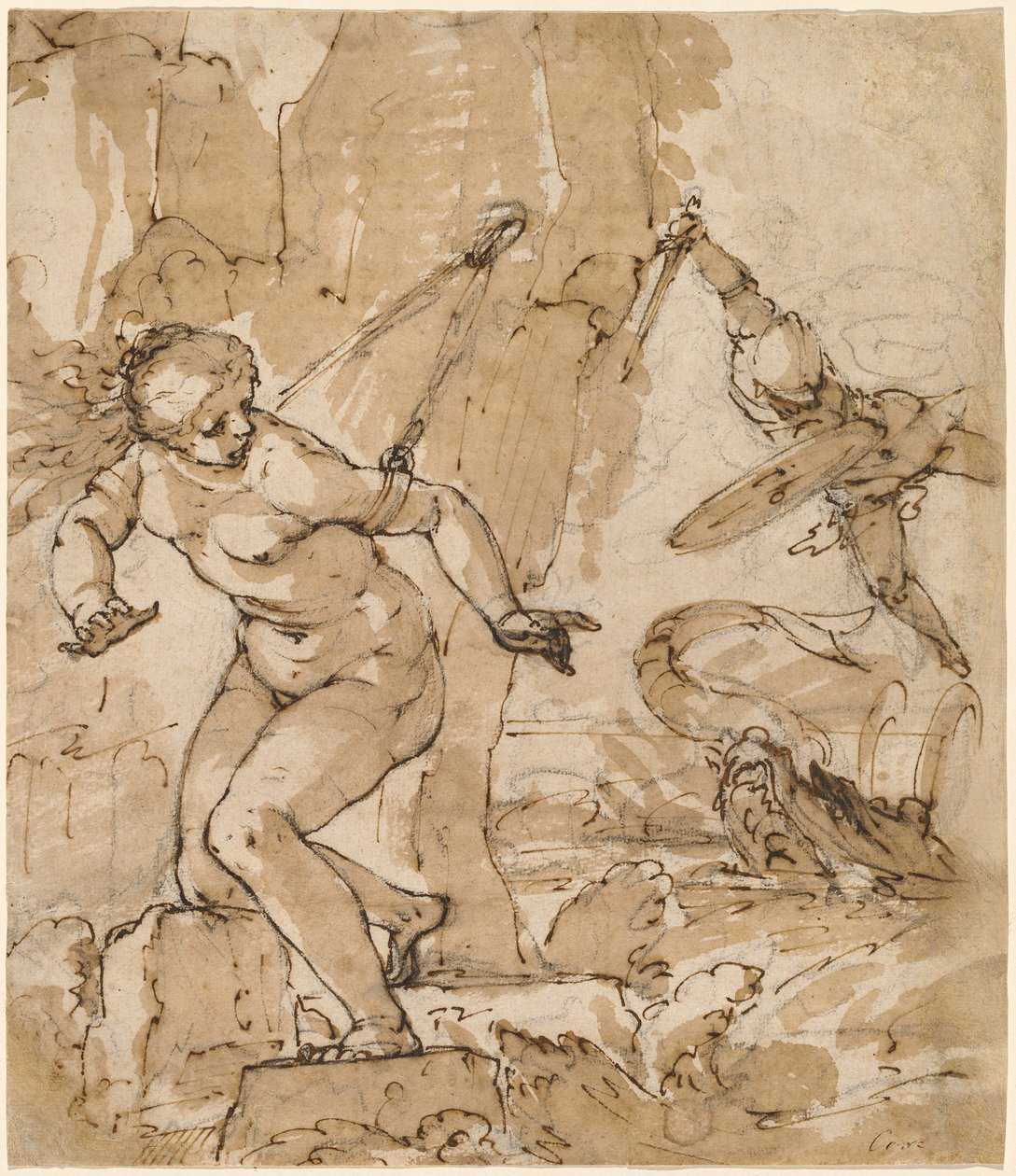 Perseus og Andromeda av Bartolommeo Gagliardo