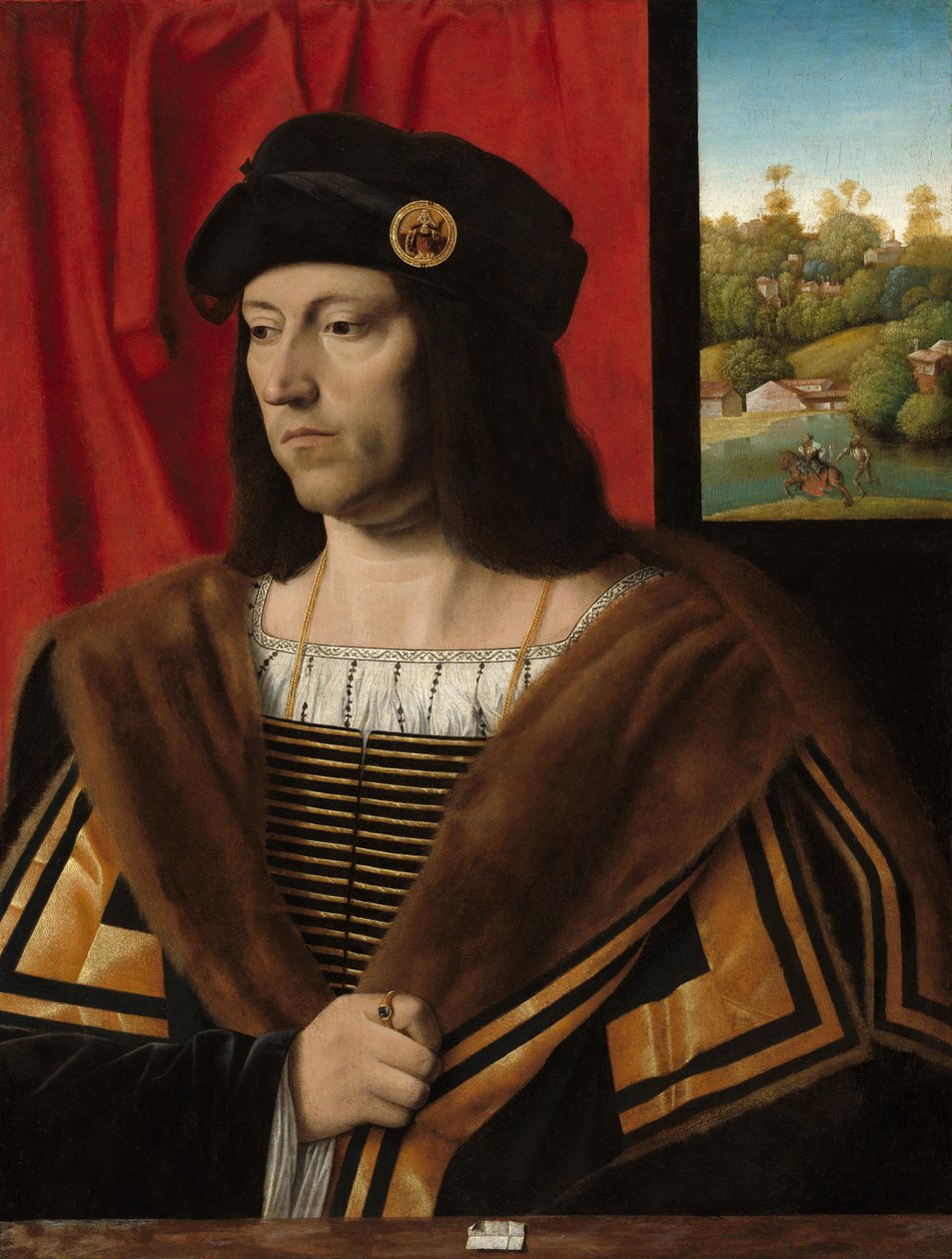Portrett av en gentleman, ca. 1520. av Bartolommeo Veneto