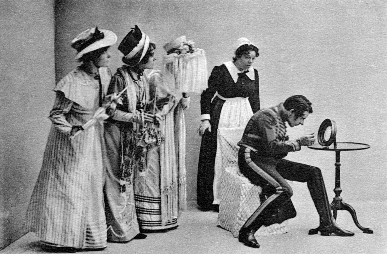 Scene fra Quality Street, 1902. av Bassano Studio