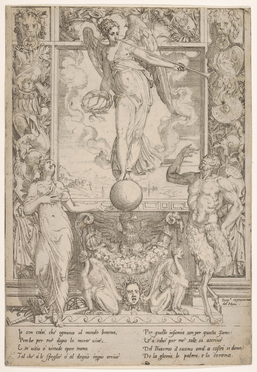 Berømmelse. av Battista del Moro