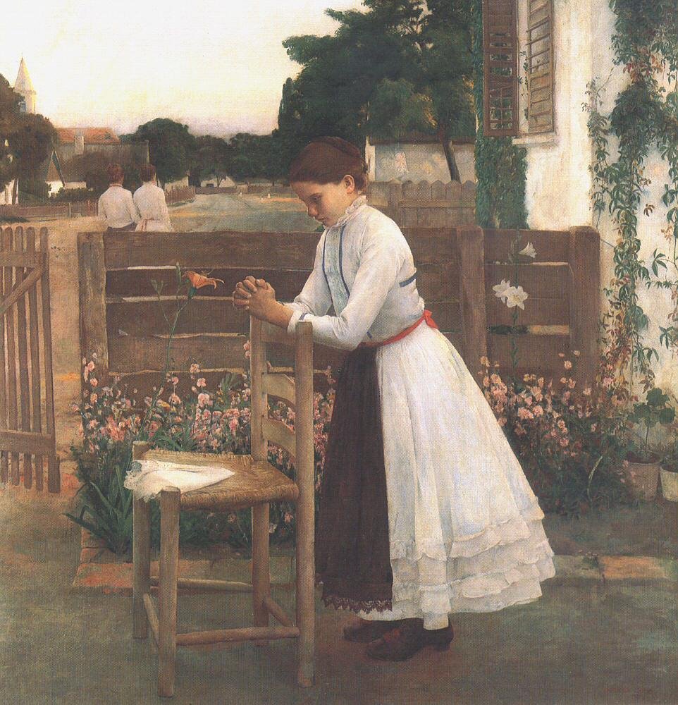 Hilsen Mary Devotion av Bela Ivanyi Grunwald