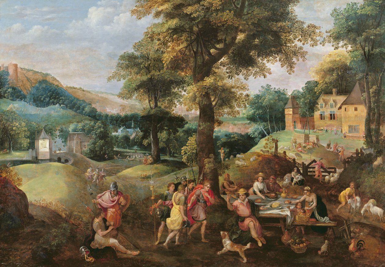 Cincinnatus mottar varamedlemmer fra Roma av Belgian School