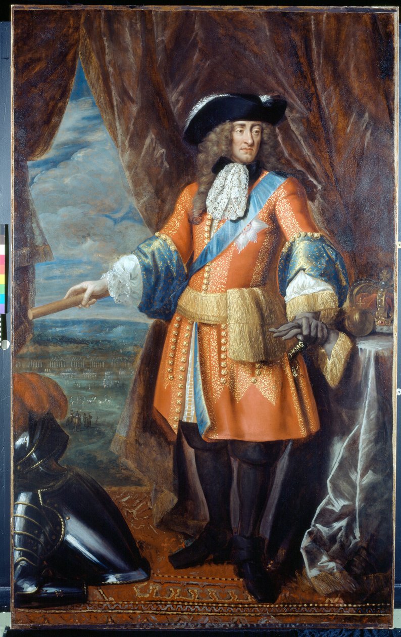 Kong Jakob II (1633-1701) ca. 1685 av Benedetto the Younger Gennari