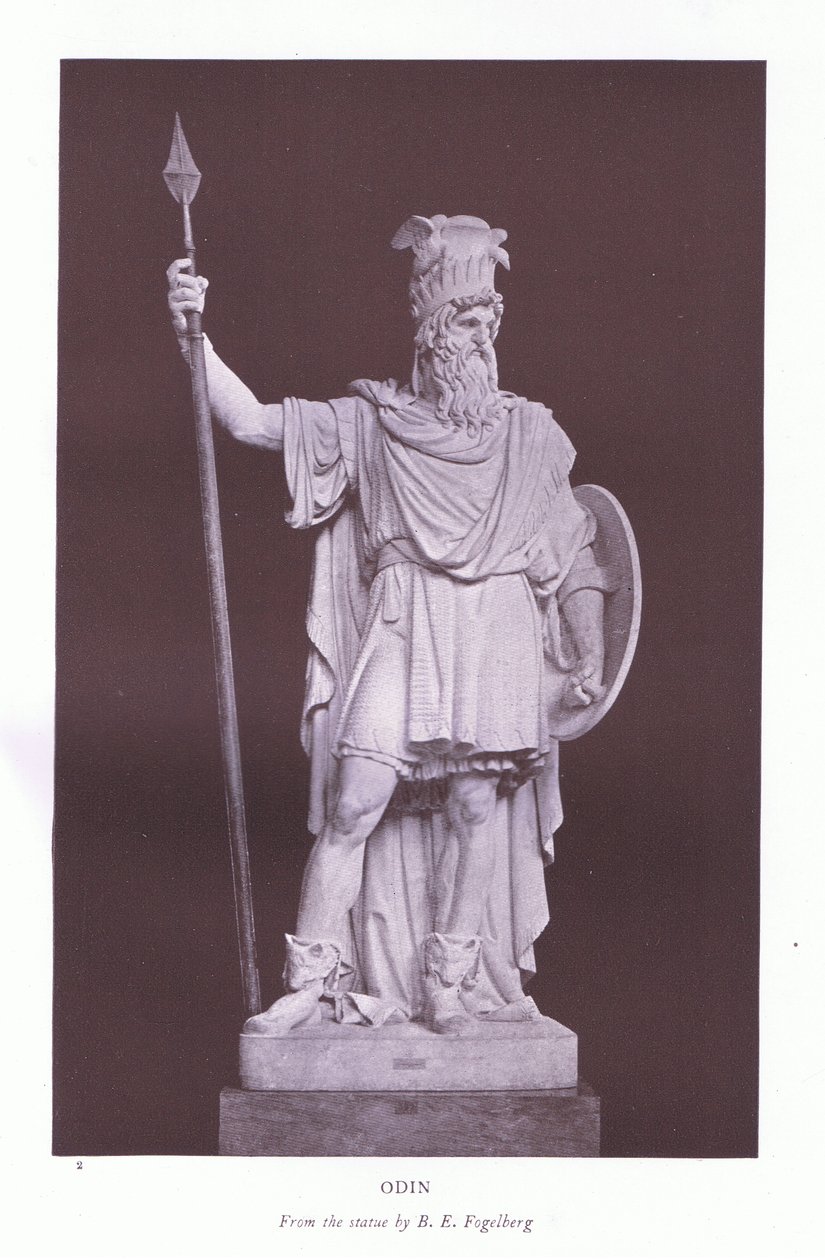 Odin (Statue) av Bengt Erland Fogelberg