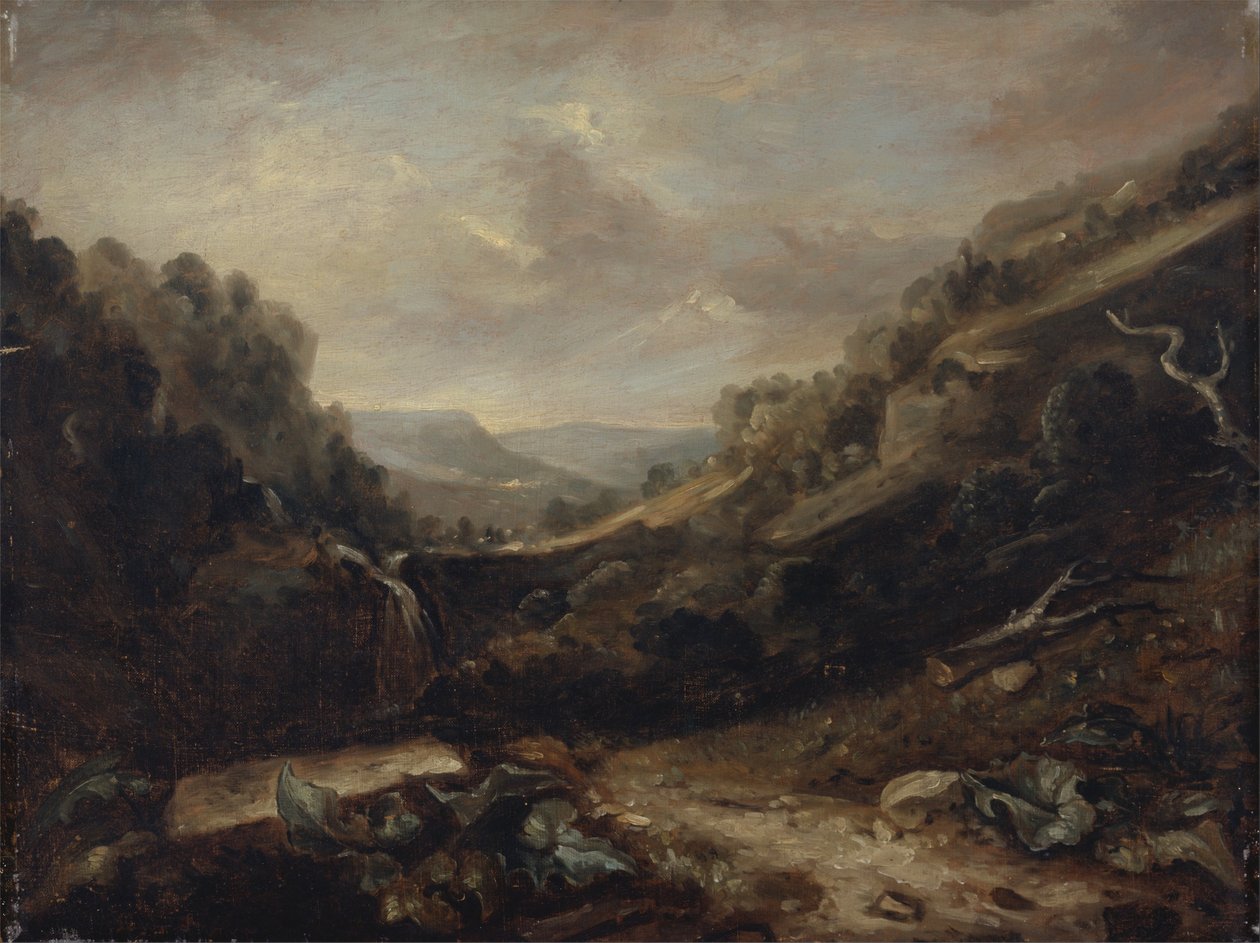 Vestlandslandskap av Benjamin Barker
