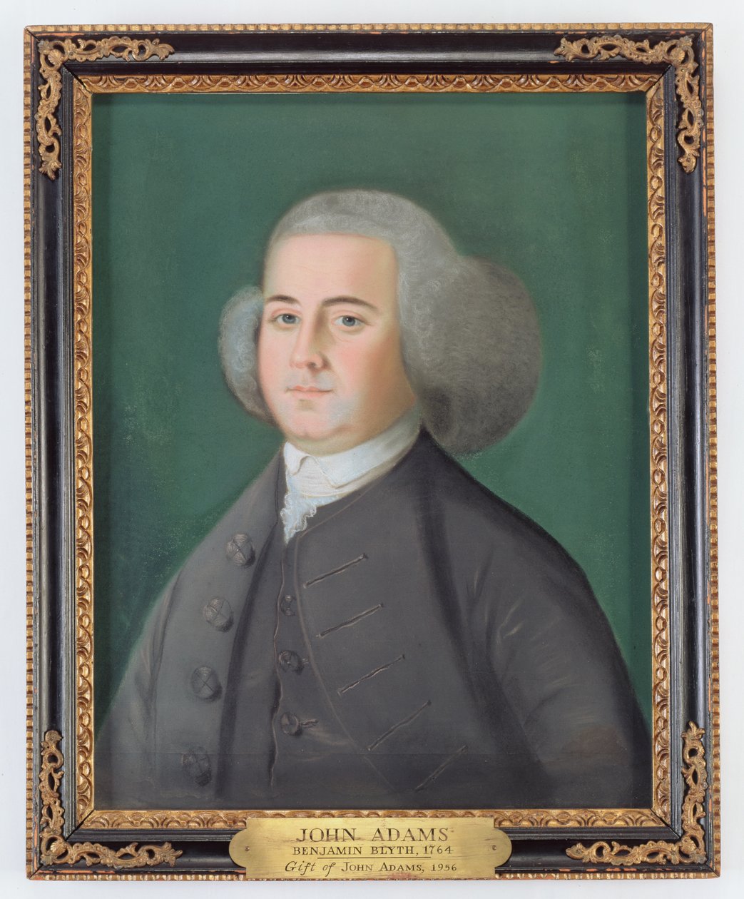 John Adams, ca. 1766 (pastell på papir) av Benjamin Blyth