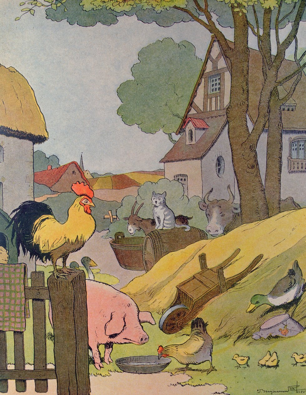The Farm Yard, illustrasjon fra 