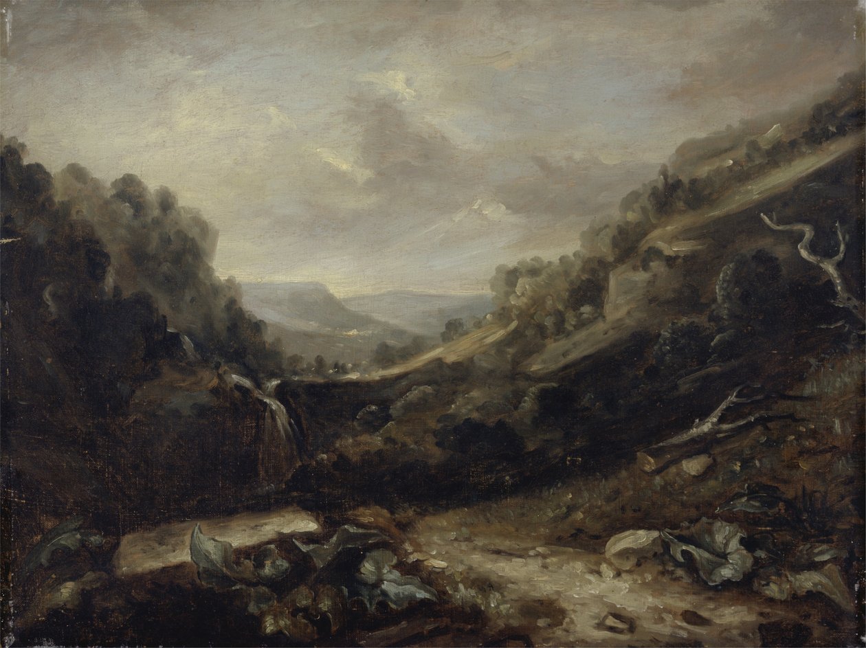 West Country Landscape (olje på lerret) av Benjamin Barker