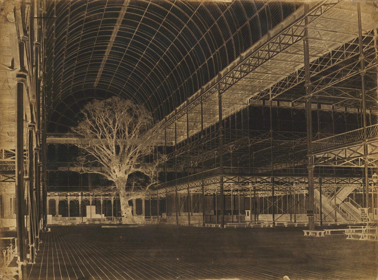 Crystal Palace, Hyde Park, Transept, 1852. av Benjamin Brecknell Turner