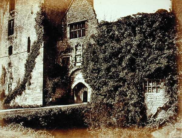 Ludlow Castle (s/hvitt bilde) av Benjamin Brecknell Turner