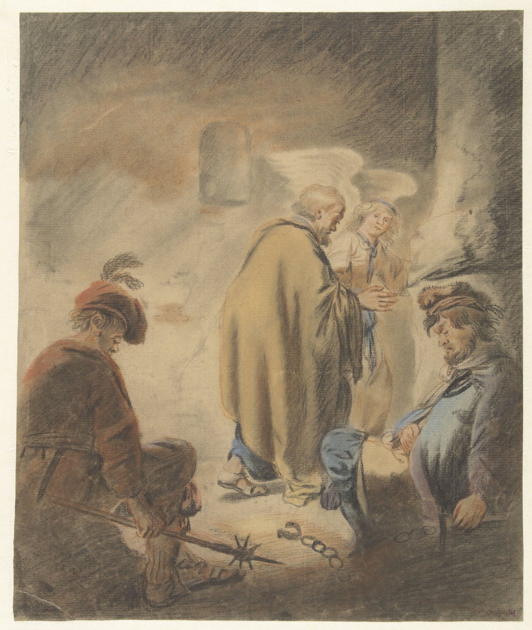 Peter løslatt fra fengselet av Benjamin Gerritsz Cuyp
