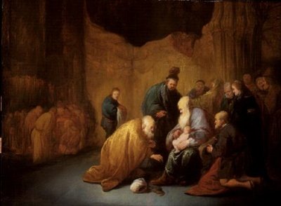 Omskjæringen (olje på panel) av Benjamin Gerritsz. Cuyp