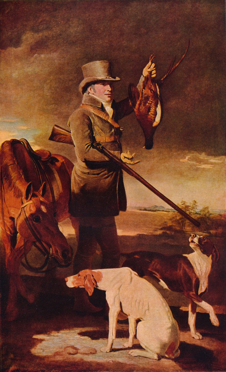 J.G. Shaddick, den berømte idrettsmannen, 1806 av Benjamin Marshall