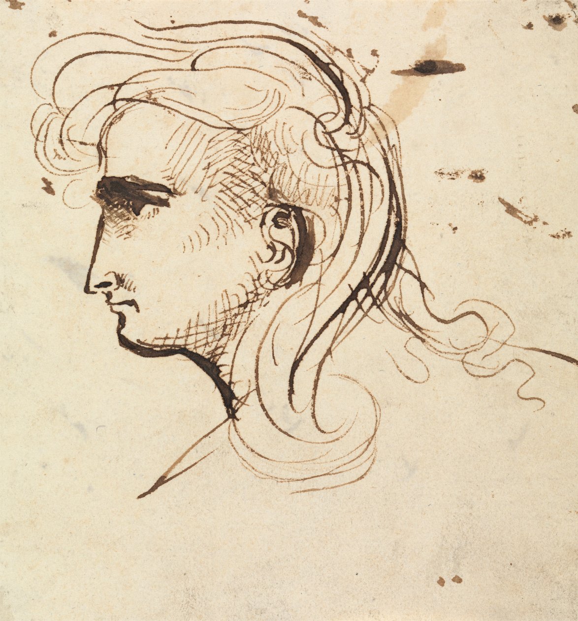 Hodestudie av Benjamin Robert Haydon