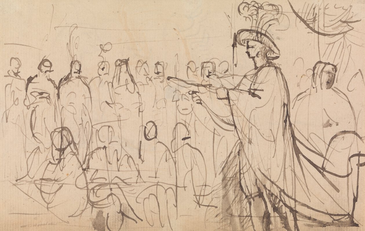 Prinsregenten, Scene iV av Benjamin Robert Haydon