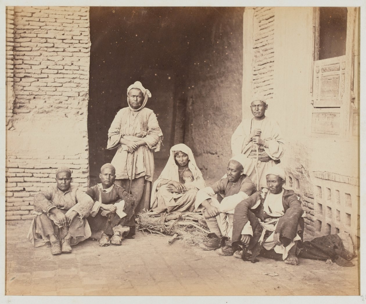 En gruppe hazaraer av Benjamin Simpson