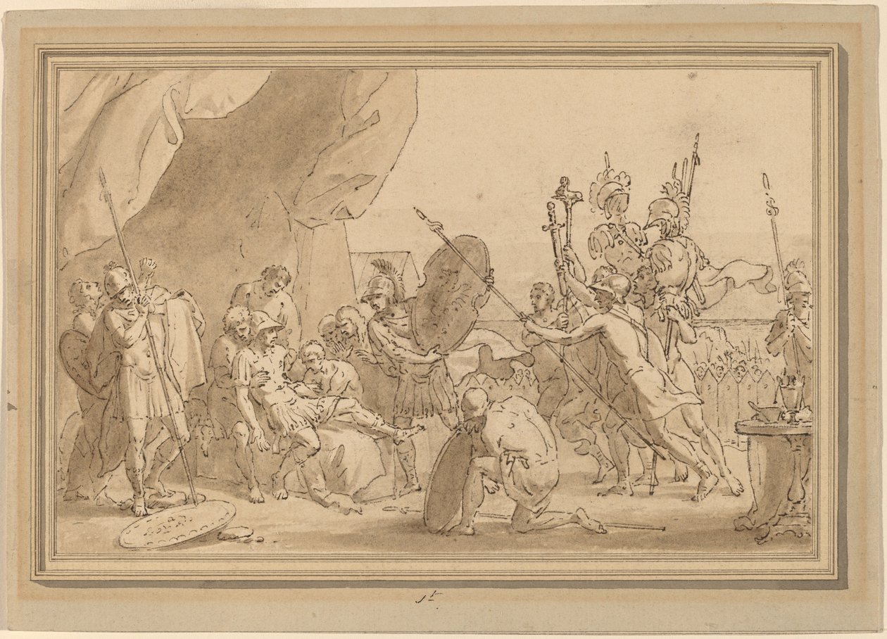 En generals død av Benjamin West