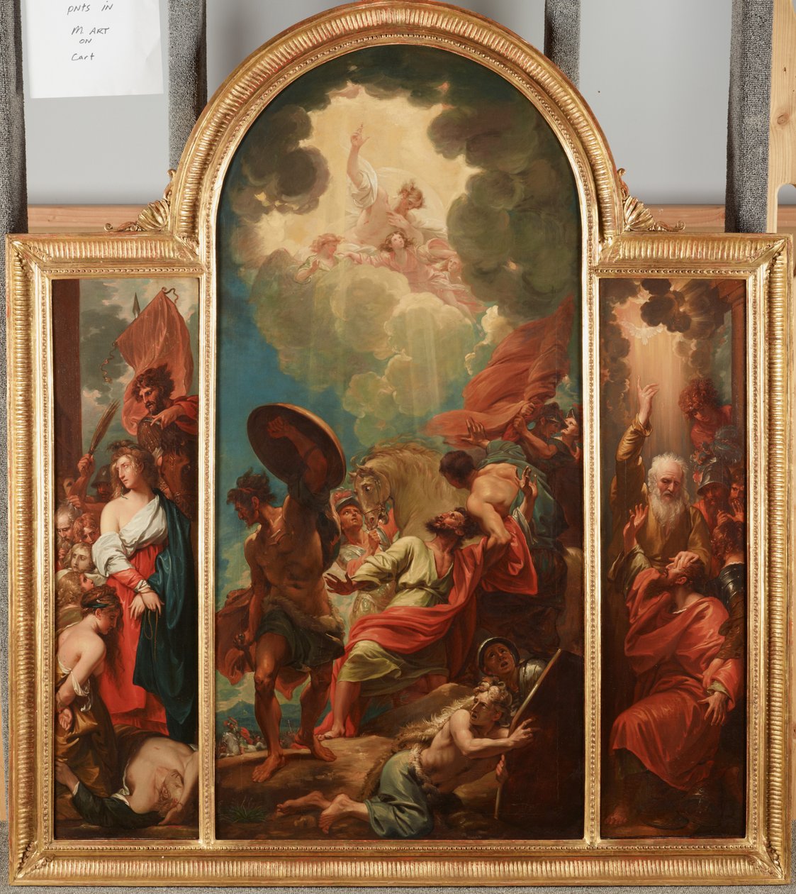 The Conversion of St. Paul, ca. 1786 av Benjamin West
