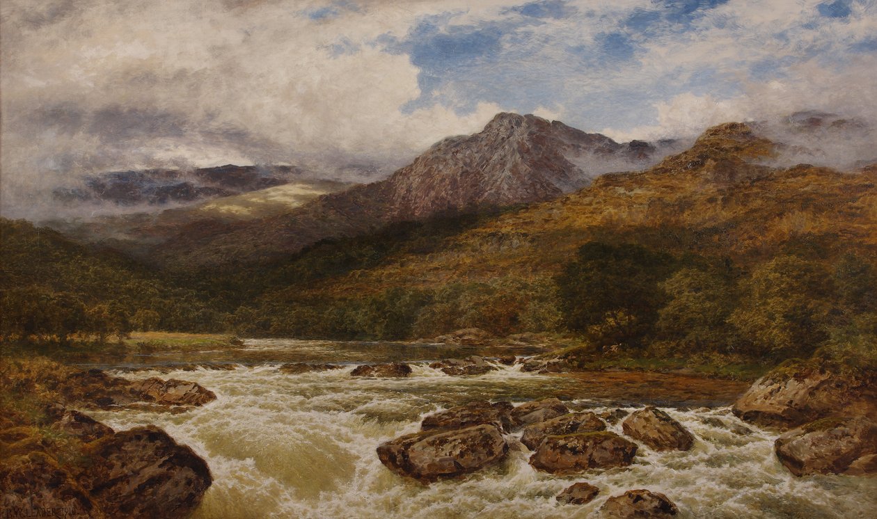 Etter stormen, 1910 av Benjamin Williams Leader