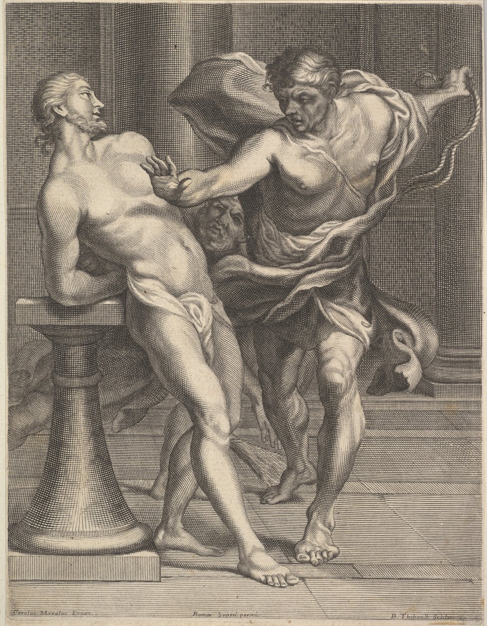 Kristi pisking, 1680-1719. av Benoit Thiboust