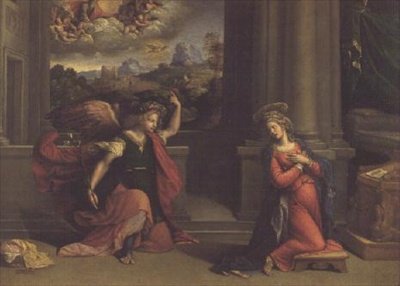 Bebudelsen (olje på panel) av Benvenuto Tisi da Garofalo