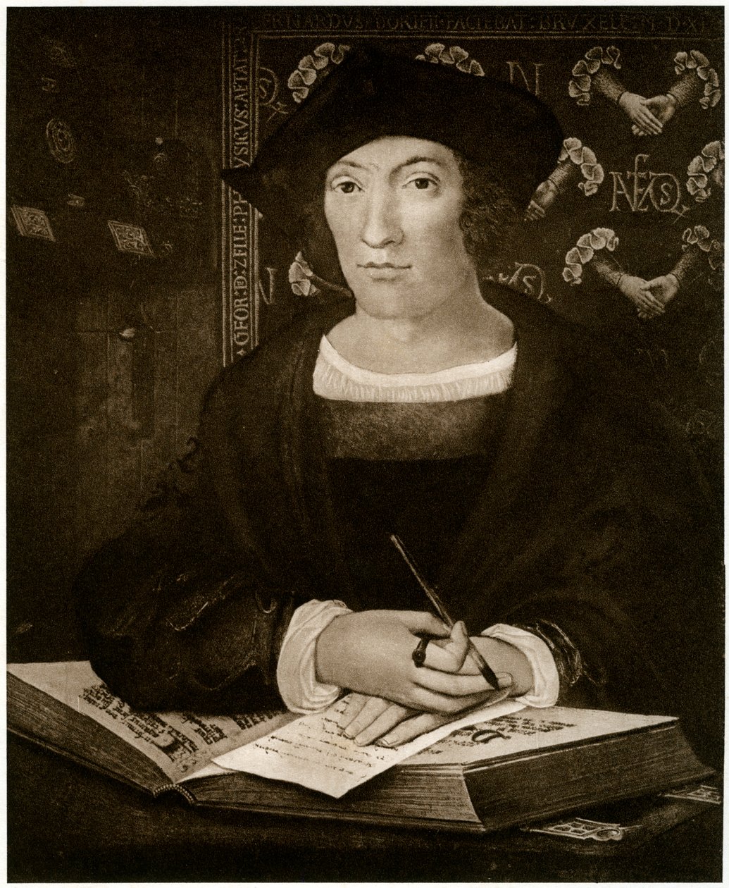 Joris van Zelle, c1519, 1927 av Bernard van Orley