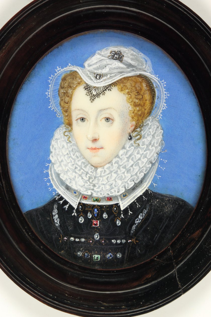 Dronning Elizabeth I (emalje) av Bernard III Lens