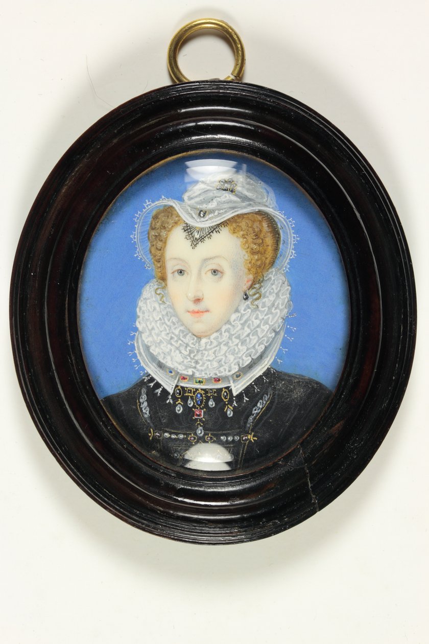 Dronning Elizabeth I (emalje) av Bernard III Lens