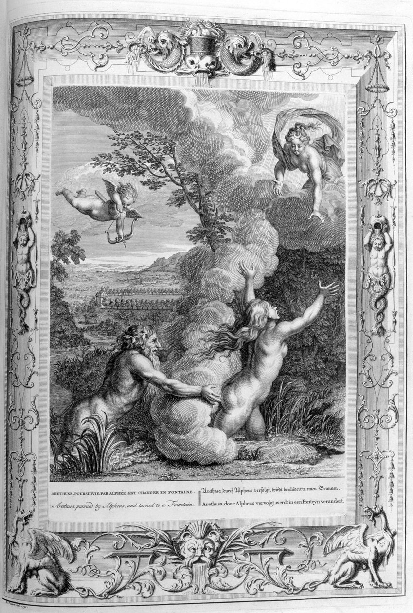 Arethusa (gravering) av Bernard Picart