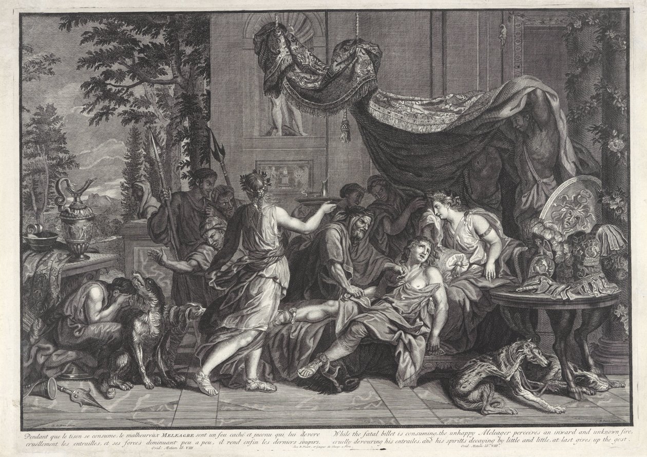 Meleagers død History of Meleager (serietittel) av Bernard Picart
