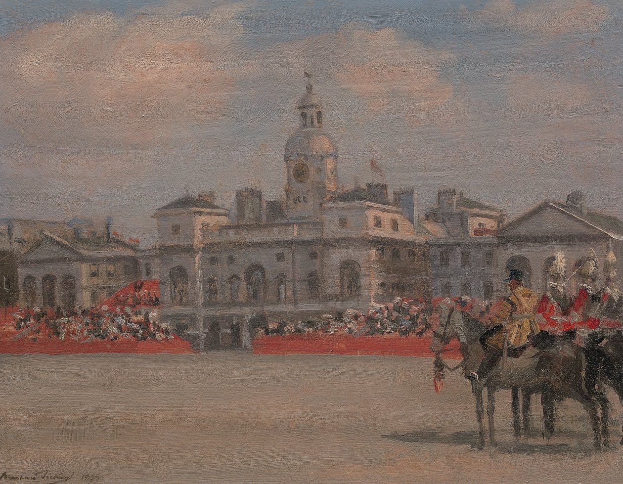 Trooping the Color av Bernard Sickert