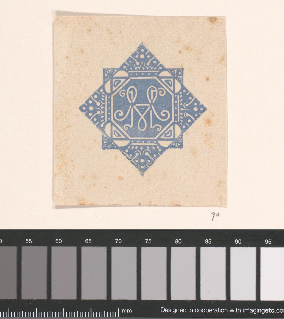 Monogram MvH av Bernard Willem Wierink