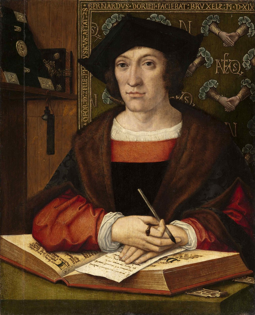 Joris van Zelle, 1519. av Bernard van Orley