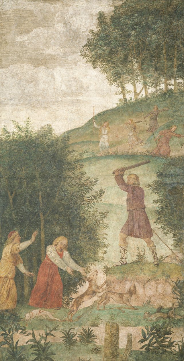 Cephalus straffet ved jakten, ca. 15201522. av Bernardino Luini