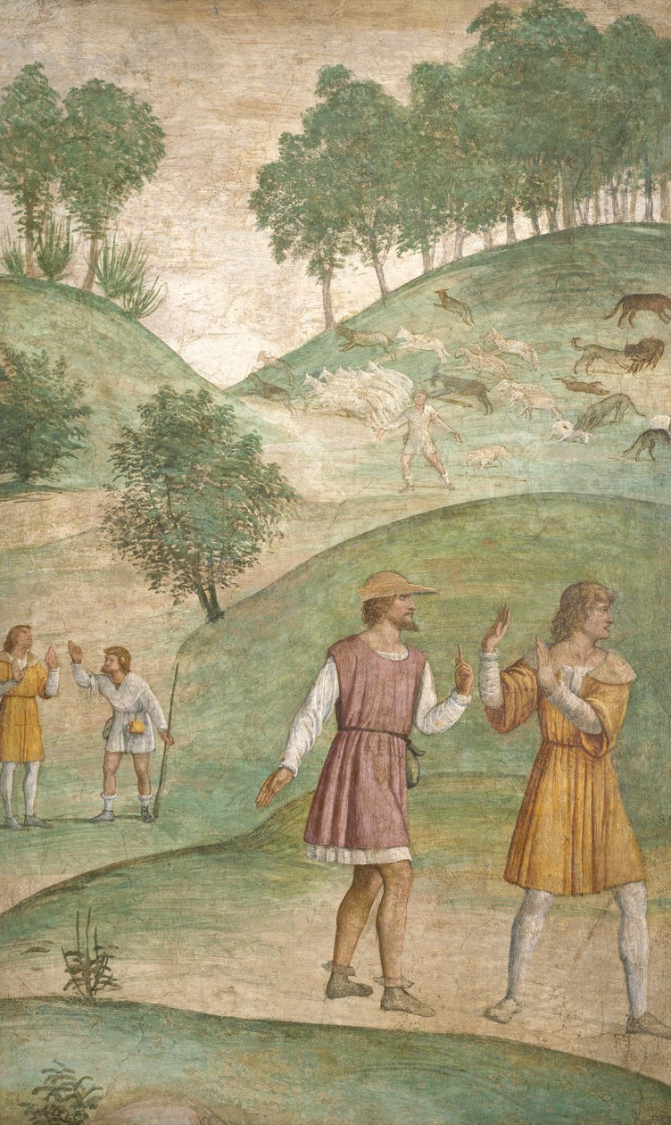 Ulykken til Cephalus, ca. 15201522. av Bernardino Luini
