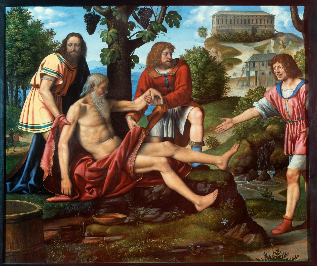 Foraktet av Cam av Bernardino Luini