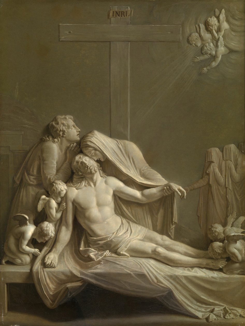 Deponering etter Antonio Canova, 1800. av Bernardino Nocchi