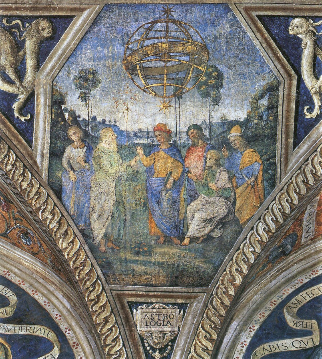 Allegory of Astrology, 1490-tallet av Bernardino Pinturicchio