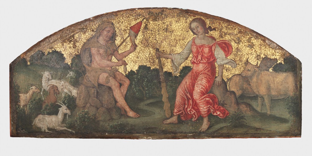 Hercules og Omphale, ca. 1509. av Bernardino Pinturicchio