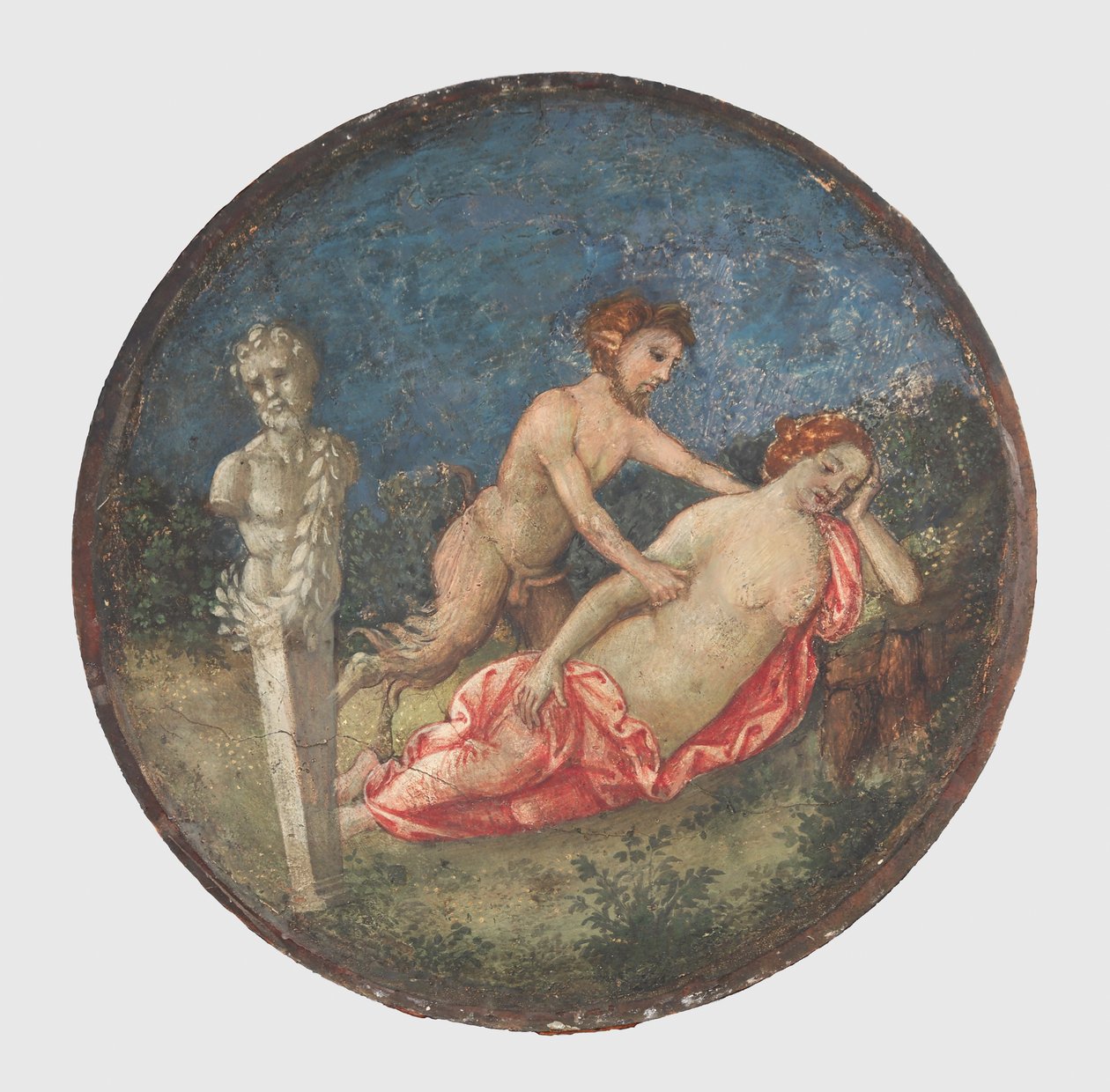 Jupiter og Antiope, ca. 1509. av Bernardino Pinturicchio