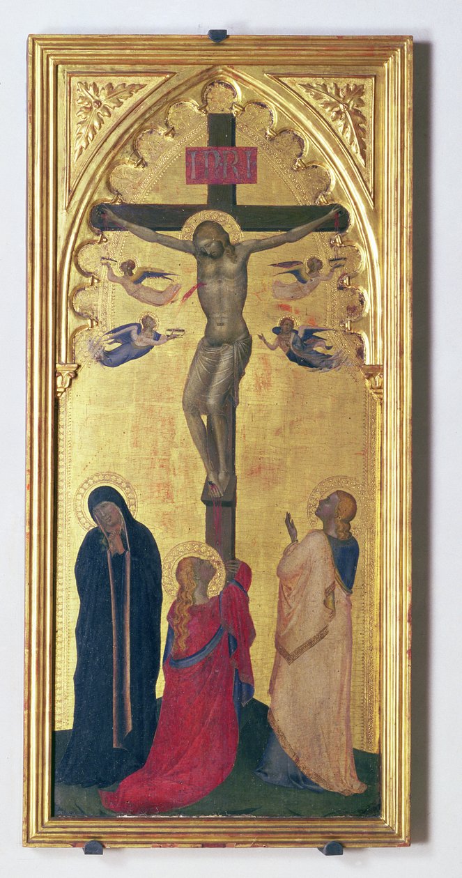 Korsfestelse (tempera på panel) av Bernardo Daddi