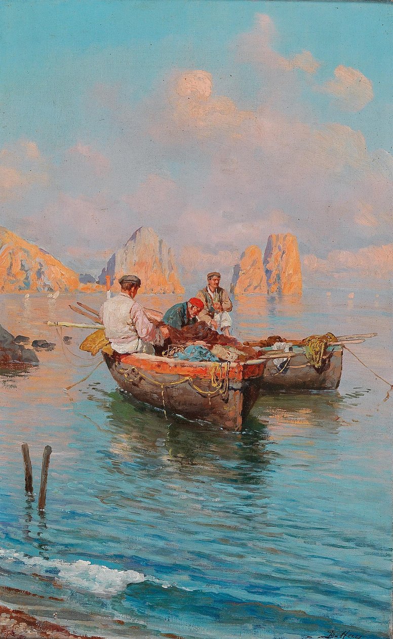 Motiv av Capri av Bernardo Hay