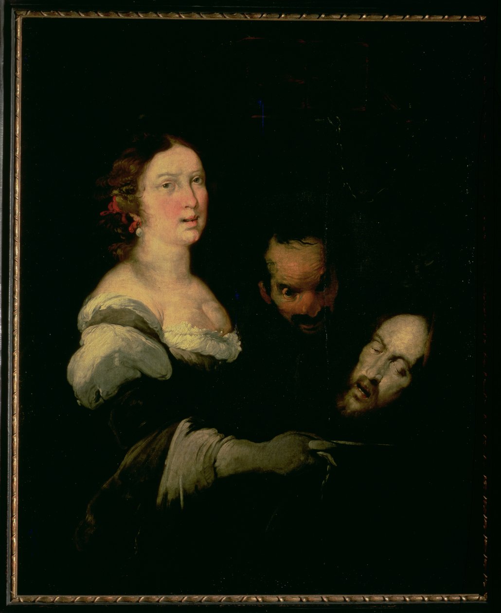 Salome med hodet til døperen Johannes, 1635 av Bernardo Strozzi
