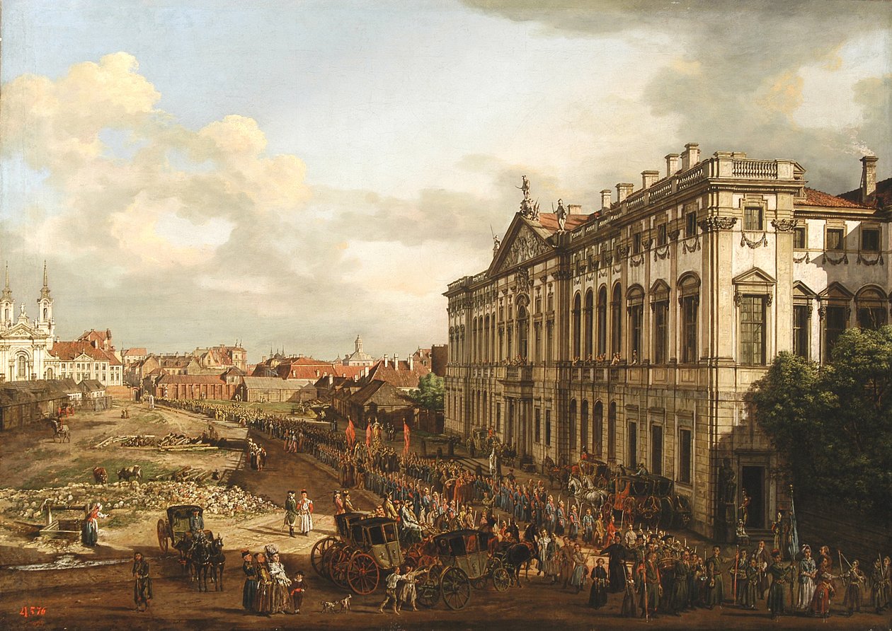 Commonwealth Palace (Krasiski Palace) av Bernardo Bellotto