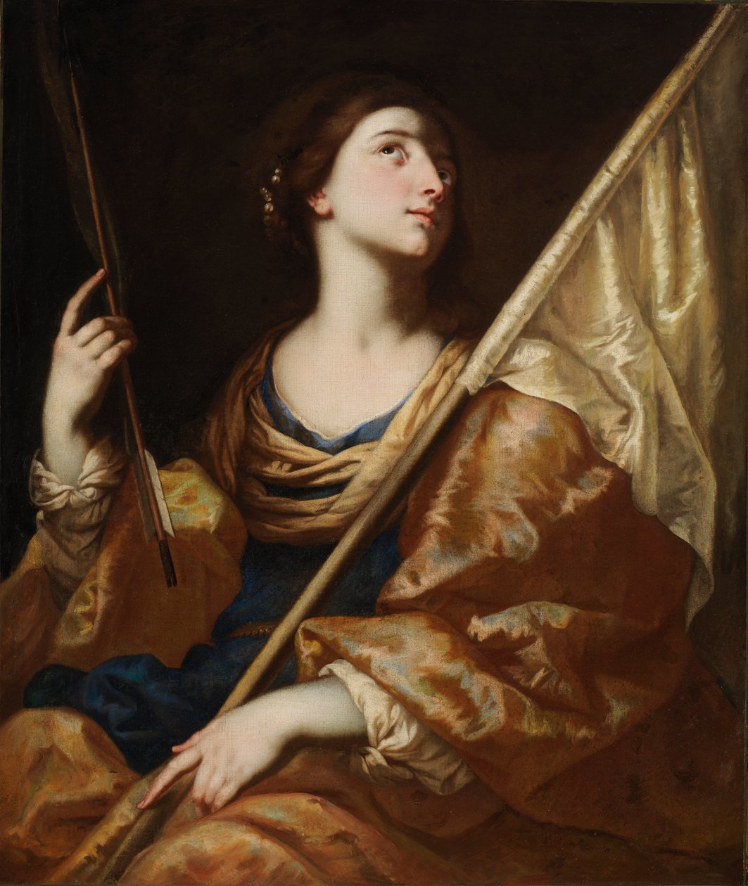 Saint Ursula, ca. 1650. av Bernardo Cavallino
