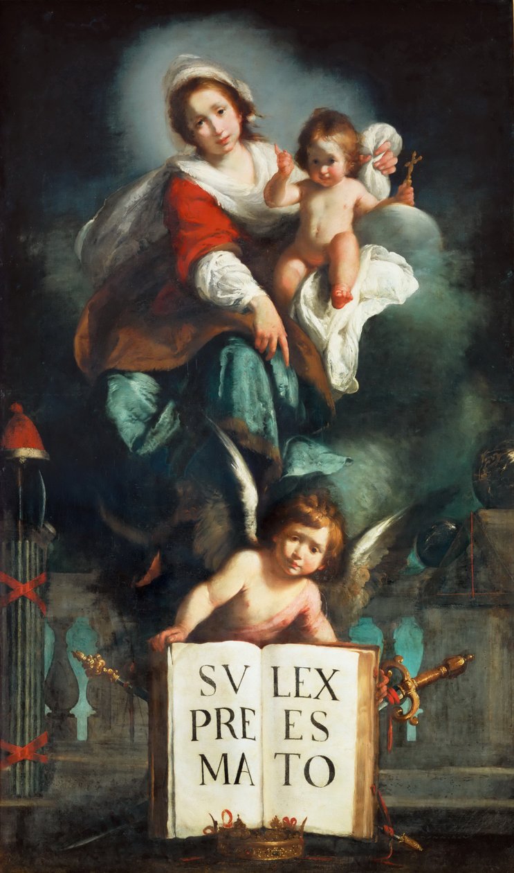 Rettferdighetens madonna av Bernardo Strozzi