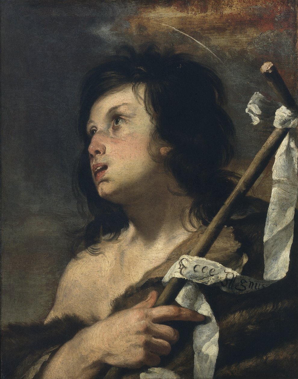 Den unge døperen Johannes av Bernardo Strozzi