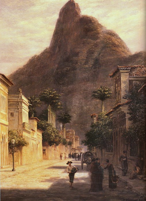 Rua Sao Clemente, Rio de Janeiro Português: The Sugar Loaf from Rua Sao Clemente, Rio de Janeiro av Bernhard Wiegandt