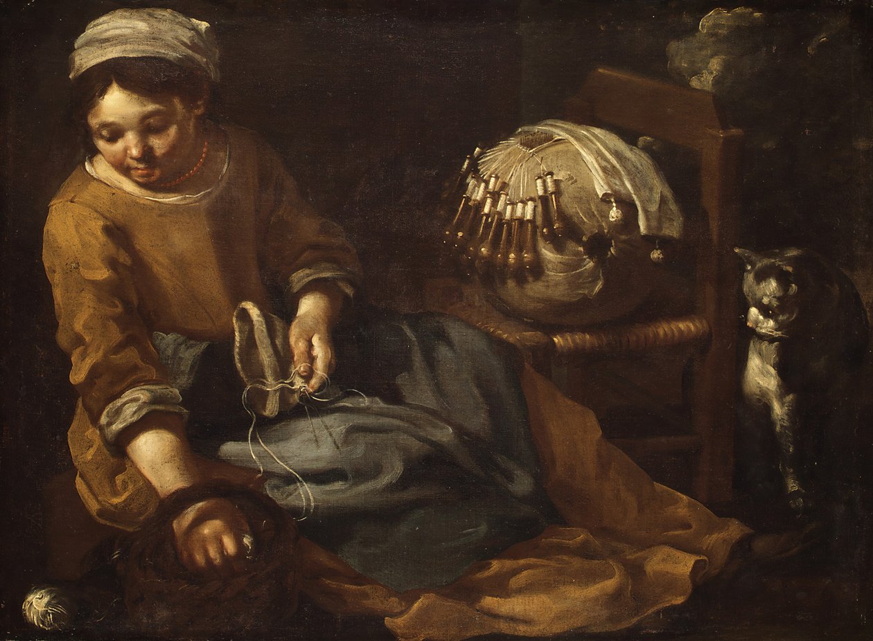 Blondemakeren, ca. 1665. av Bernhard Keil