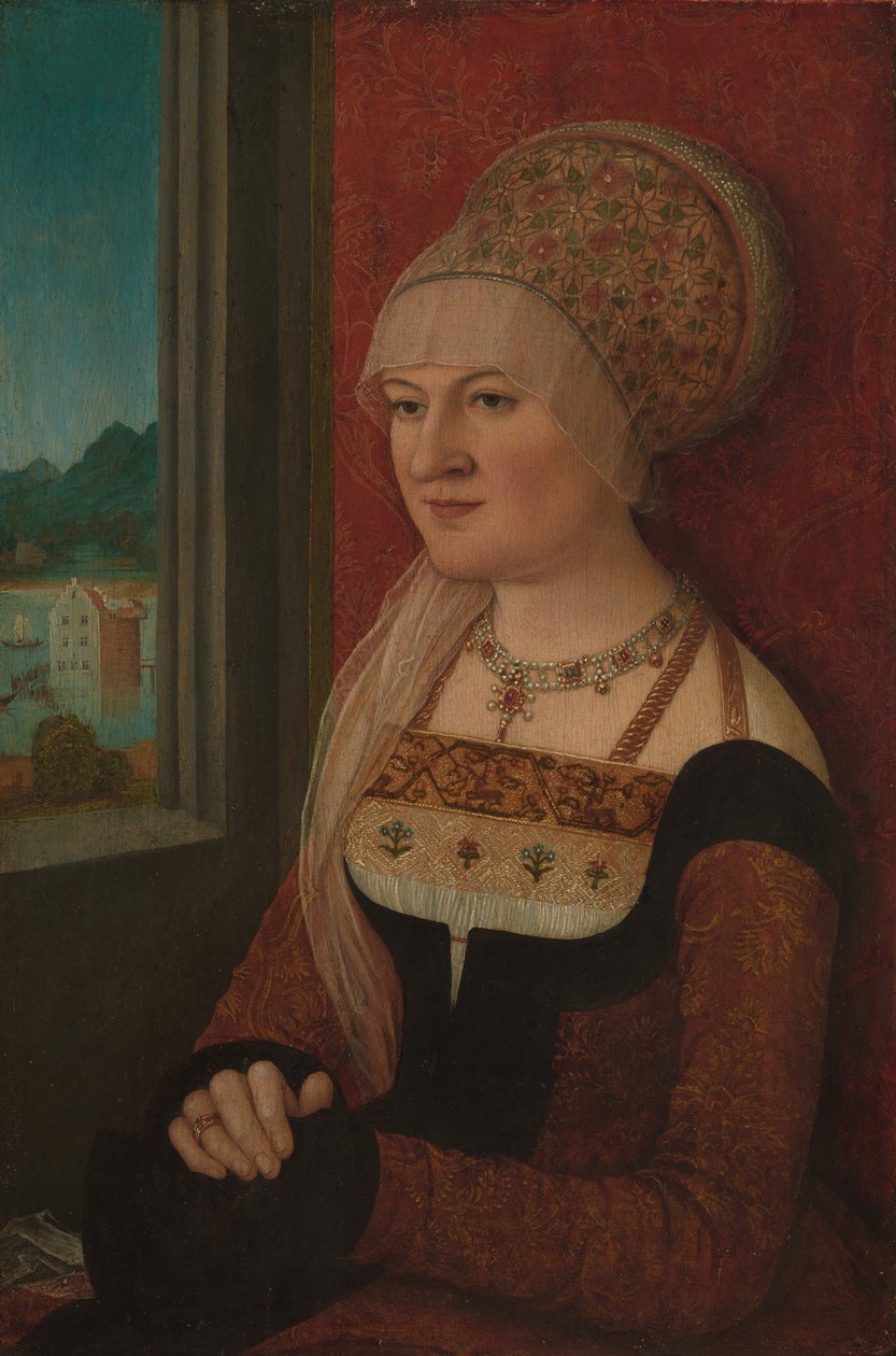 Portrett av en kvinne, ca. 1510-15. av Bernhard Strigel